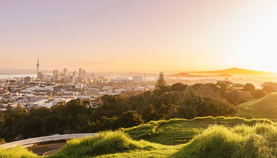 View from Mt Eden